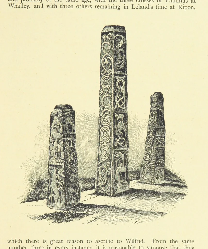 An illustration from Ilkley, Ancient and Modern ... Eighty illustrations, 1885, leaf 45