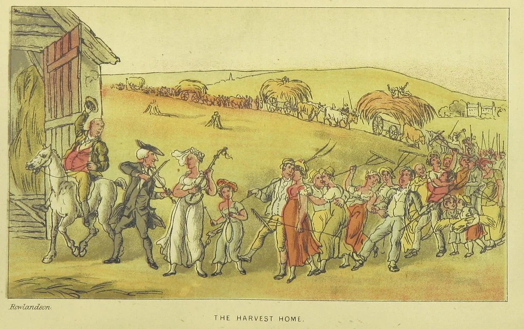 An illustration from Doctor Syntax's Three Tours: in search of the picturesque, consolation, and a wife ... The original edition, complete and unabridged, with the life and adventures of the author ... by John Camden Hotten. Eighty full page illustrations drawn and coloured after the originals by T. Rowlandson, 1868, leaf 480