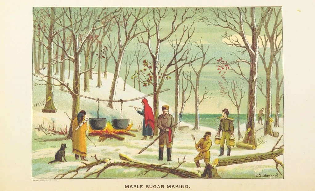 An illustration from Upper Canada Sketches ... With illustrations, portraits and map, 1898, leaf 109