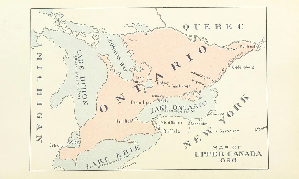 An illustration from Upper Canada Sketches ... With illustrations, portraits and map, 1898, leaf 26