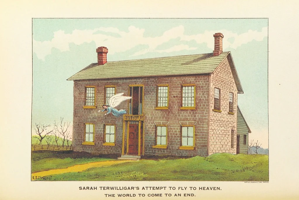 An illustration from Upper Canada Sketches ... With illustrations, portraits and map, 1898, leaf 279