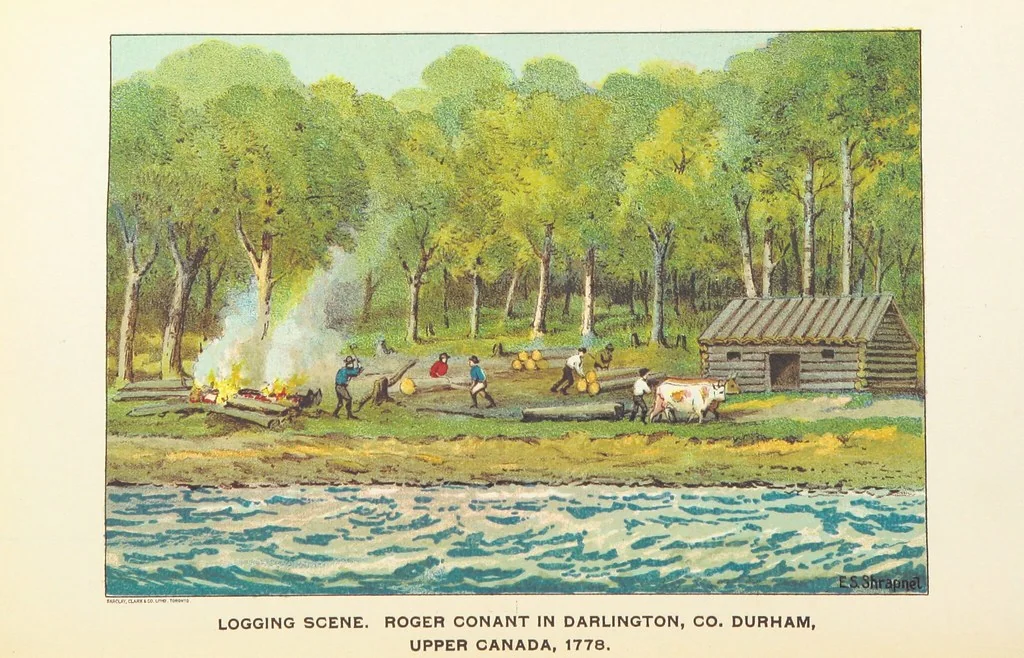 An illustration from Upper Canada Sketches ... With illustrations, portraits and map, 1898, leaf 63