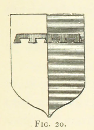 An illustration from Histoire de Saint-Chamond et de la seigneurie de Jarez depuis les temps les plus reculés jusqu'à nos jours, 1890, leaf 125