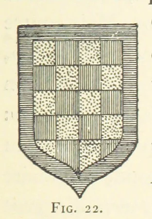 An illustration from Histoire de Saint-Chamond et de la seigneurie de Jarez depuis les temps les plus reculés jusqu'à nos jours, 1890, leaf 129
