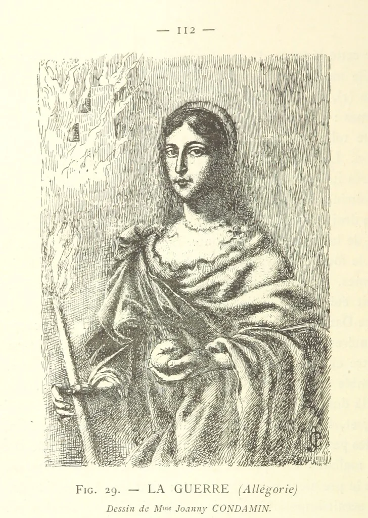 An illustration from Histoire de Saint-Chamond et de la seigneurie de Jarez depuis les temps les plus reculés jusqu'à nos jours, 1890, leaf 150