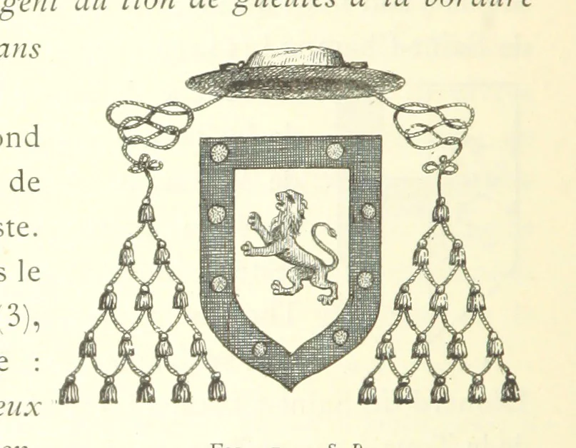 An illustration from Histoire de Saint-Chamond et de la seigneurie de Jarez depuis les temps les plus reculés jusqu'à nos jours, 1890, leaf 194