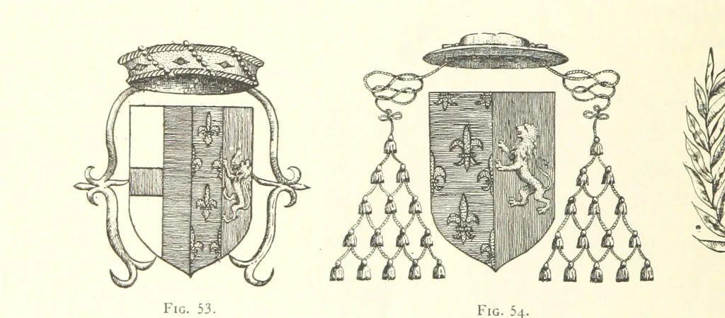 An illustration from Histoire de Saint-Chamond et de la seigneurie de Jarez depuis les temps les plus reculés jusqu'à nos jours, 1890, leaf 208