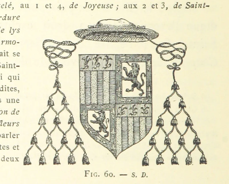 An illustration from Histoire de Saint-Chamond et de la seigneurie de Jarez depuis les temps les plus reculés jusqu'à nos jours, 1890, leaf 218