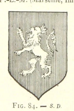 An illustration from Histoire de Saint-Chamond et de la seigneurie de Jarez depuis les temps les plus reculés jusqu'à nos jours, 1890, leaf 264