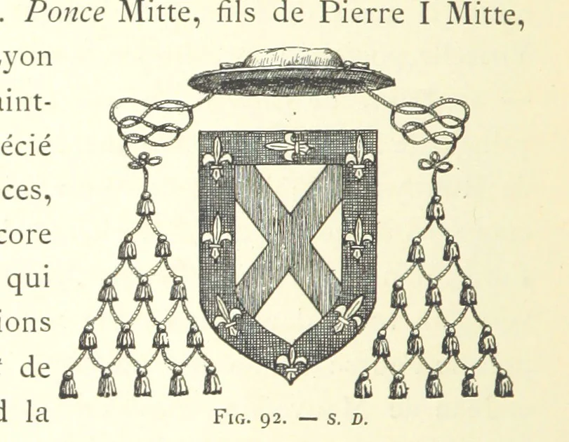 An illustration from Histoire de Saint-Chamond et de la seigneurie de Jarez depuis les temps les plus reculés jusqu'à nos jours, 1890, leaf 278