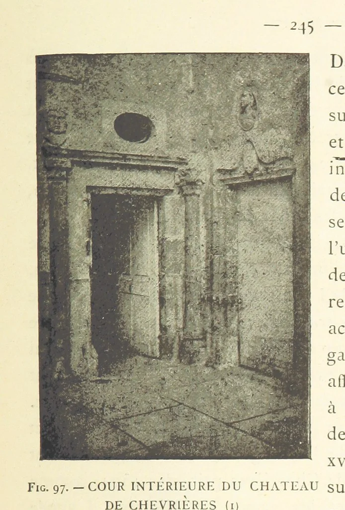 An illustration from Histoire de Saint-Chamond et de la seigneurie de Jarez depuis les temps les plus reculés jusqu'à nos jours, 1890, leaf 285