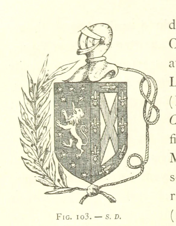 An illustration from Histoire de Saint-Chamond et de la seigneurie de Jarez depuis les temps les plus reculés jusqu'à nos jours, 1890, leaf 292