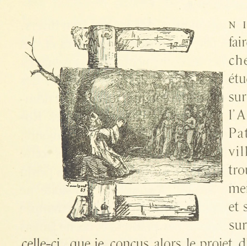 An illustration from Histoire de Saint-Chamond et de la seigneurie de Jarez depuis les temps les plus reculés jusqu'à nos jours, 1890, leaf 31