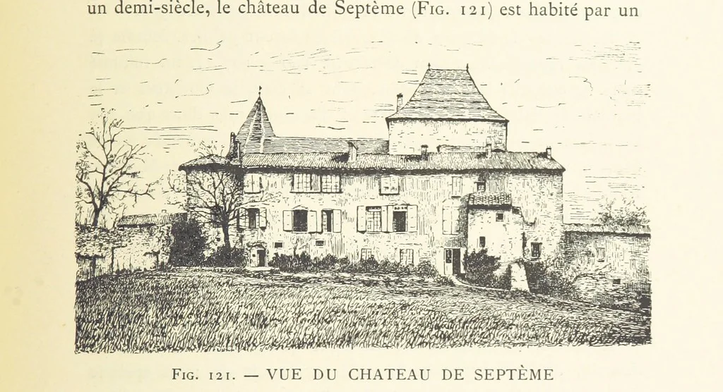 An illustration from Histoire de Saint-Chamond et de la seigneurie de Jarez depuis les temps les plus reculés jusqu'à nos jours, 1890, leaf 333