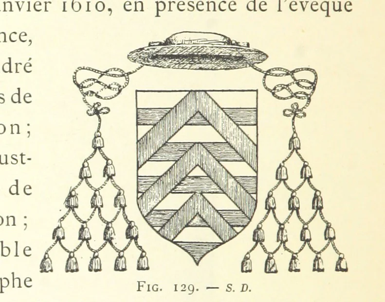 An illustration from Histoire de Saint-Chamond et de la seigneurie de Jarez depuis les temps les plus reculés jusqu'à nos jours, 1890, leaf 352