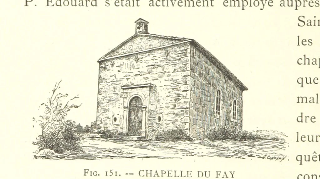 An illustration from Histoire de Saint-Chamond et de la seigneurie de Jarez depuis les temps les plus reculés jusqu'à nos jours, 1890, leaf 402