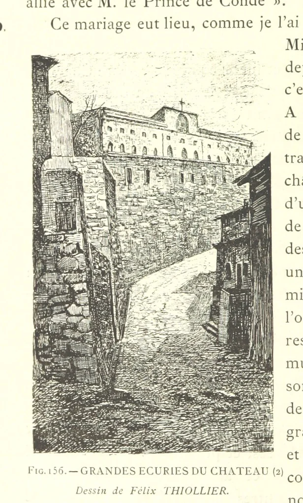 An illustration from Histoire de Saint-Chamond et de la seigneurie de Jarez depuis les temps les plus reculés jusqu'à nos jours, 1890, leaf 424