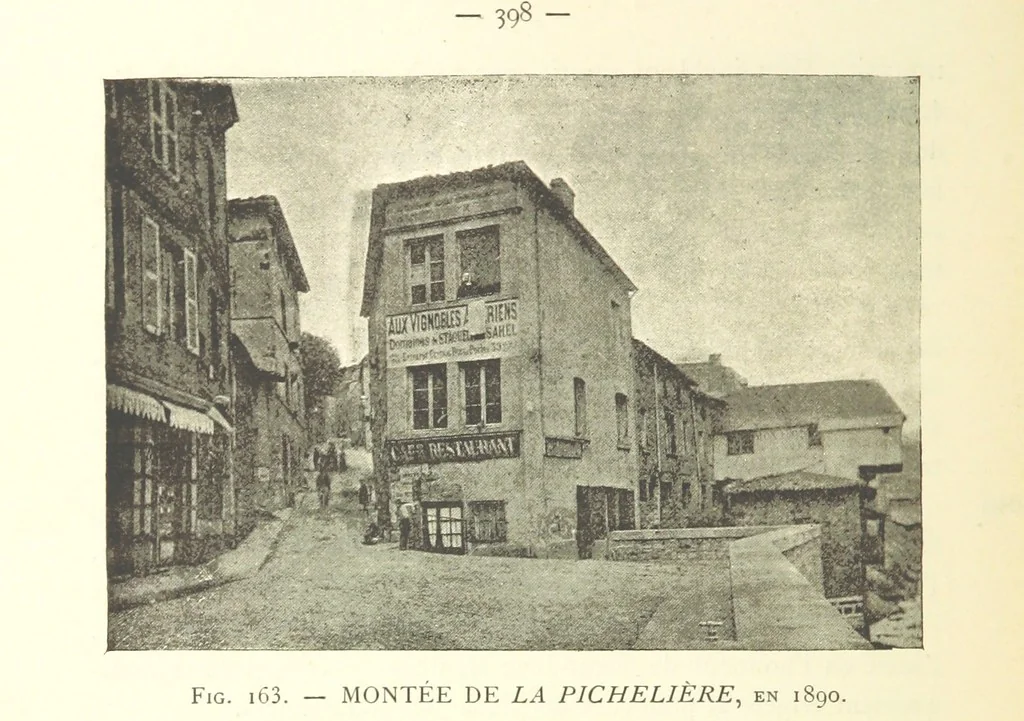 An illustration from Histoire de Saint-Chamond et de la seigneurie de Jarez depuis les temps les plus reculés jusqu'à nos jours, 1890, leaf 446