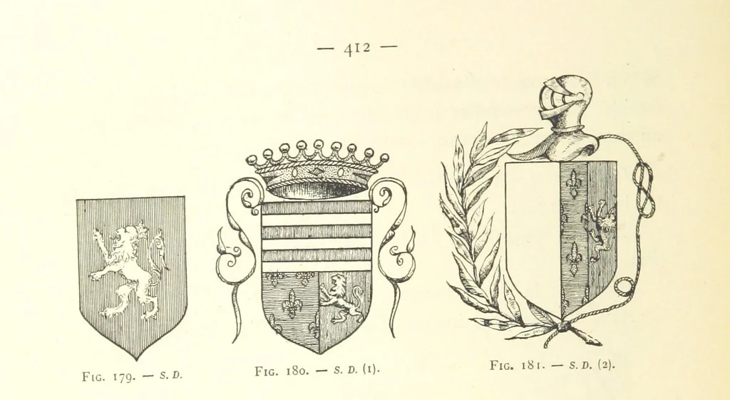 An illustration from Histoire de Saint-Chamond et de la seigneurie de Jarez depuis les temps les plus reculés jusqu'à nos jours, 1890, leaf 460