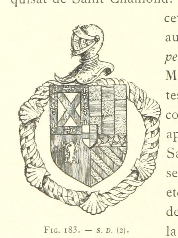 An illustration from Histoire de Saint-Chamond et de la seigneurie de Jarez depuis les temps les plus reculés jusqu'à nos jours, 1890, leaf 462