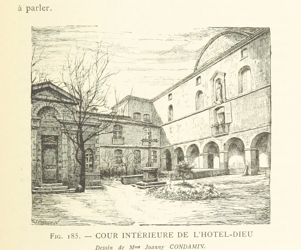 An illustration from Histoire de Saint-Chamond et de la seigneurie de Jarez depuis les temps les plus reculés jusqu'à nos jours, 1890, leaf 467