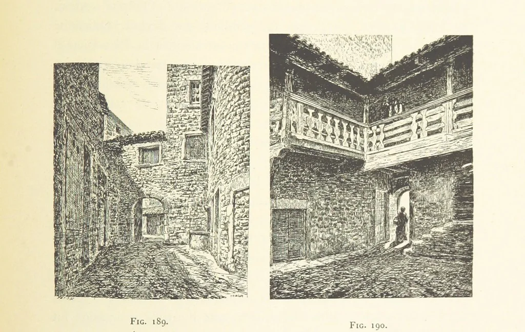 An illustration from Histoire de Saint-Chamond et de la seigneurie de Jarez depuis les temps les plus reculés jusqu'à nos jours, 1890, leaf 471