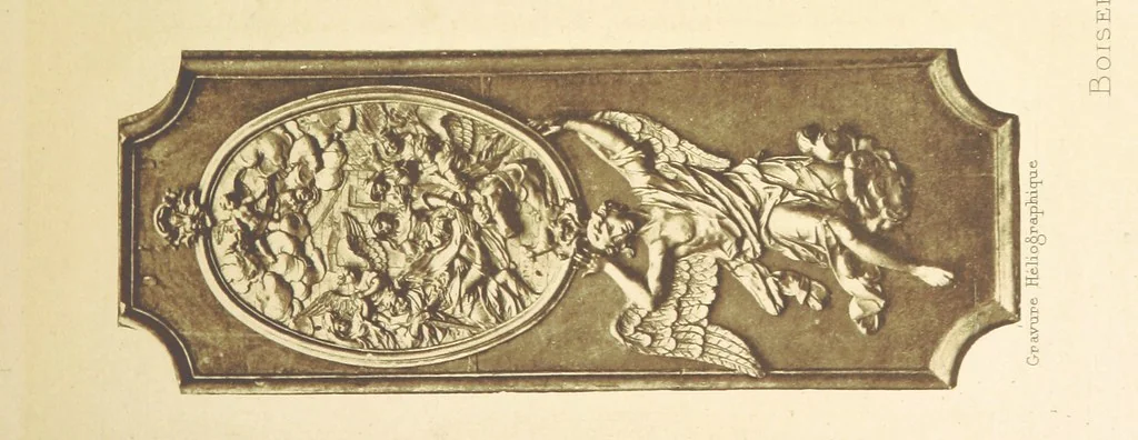 An illustration from Histoire de Saint-Chamond et de la seigneurie de Jarez depuis les temps les plus reculés jusqu'à nos jours, 1890, leaf 483