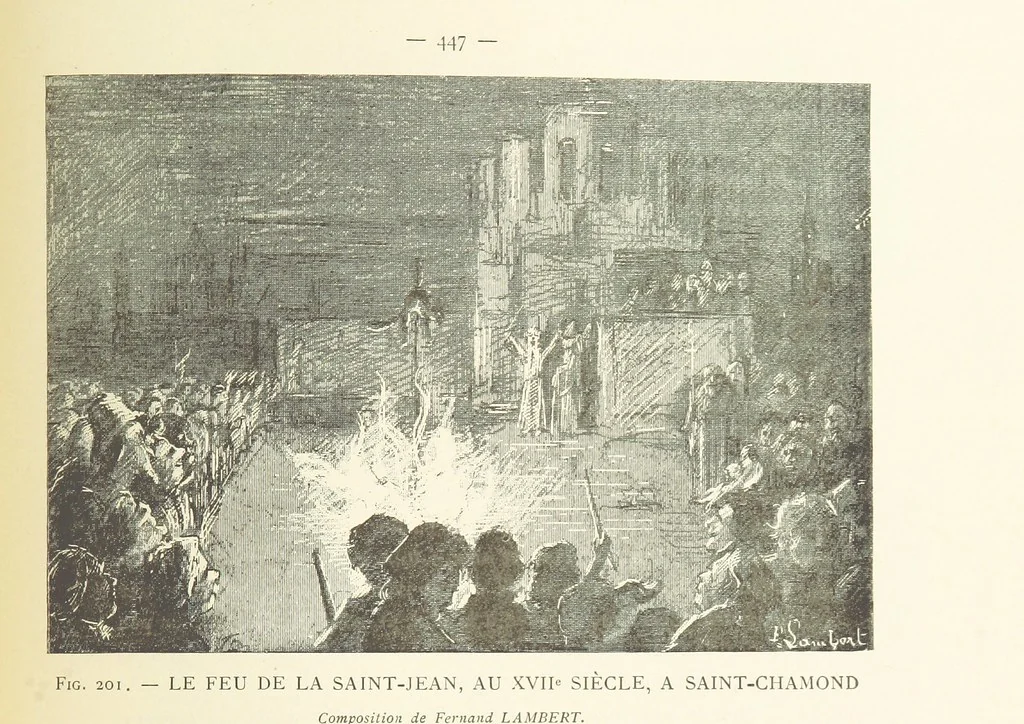 An illustration from Histoire de Saint-Chamond et de la seigneurie de Jarez depuis les temps les plus reculés jusqu'à nos jours, 1890, leaf 499