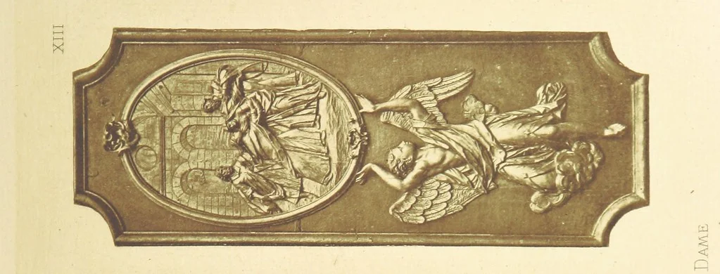 An illustration from Histoire de Saint-Chamond et de la seigneurie de Jarez depuis les temps les plus reculés jusqu'à nos jours, 1890, leaf 501