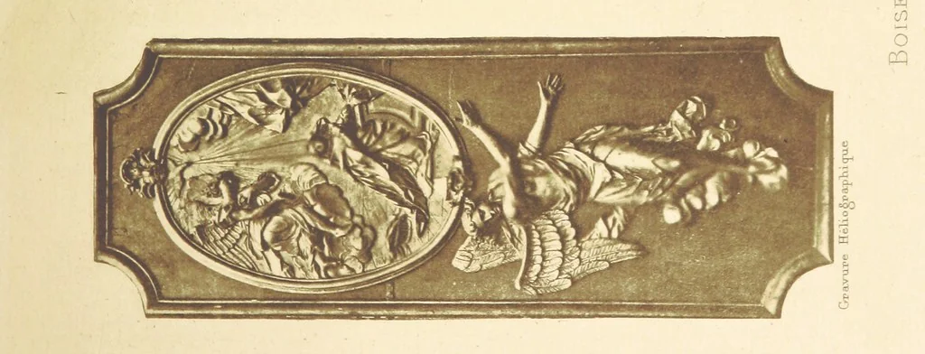 An illustration from Histoire de Saint-Chamond et de la seigneurie de Jarez depuis les temps les plus reculés jusqu'à nos jours, 1890, leaf 501