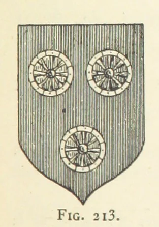 An illustration from Histoire de Saint-Chamond et de la seigneurie de Jarez depuis les temps les plus reculés jusqu'à nos jours, 1890, leaf 511