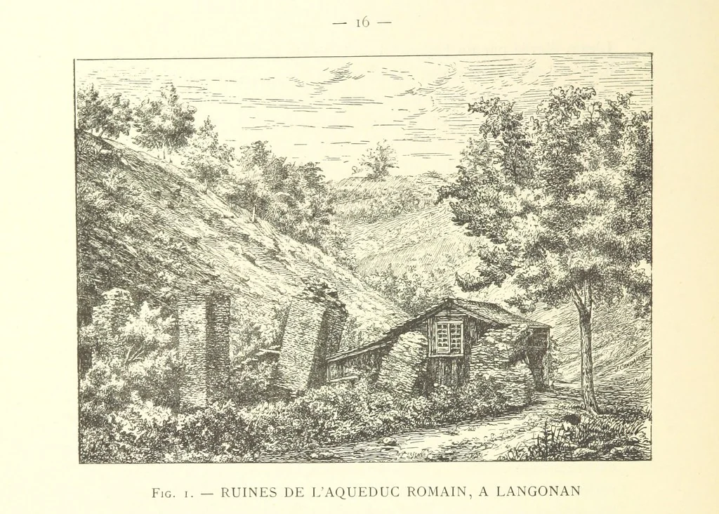 An illustration from Histoire de Saint-Chamond et de la seigneurie de Jarez depuis les temps les plus reculés jusqu'à nos jours, 1890, leaf 52