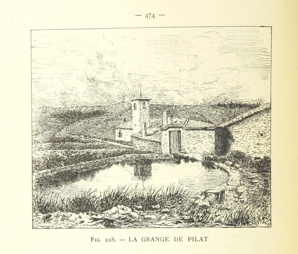 An illustration from Histoire de Saint-Chamond et de la seigneurie de Jarez depuis les temps les plus reculés jusqu'à nos jours, 1890, leaf 528