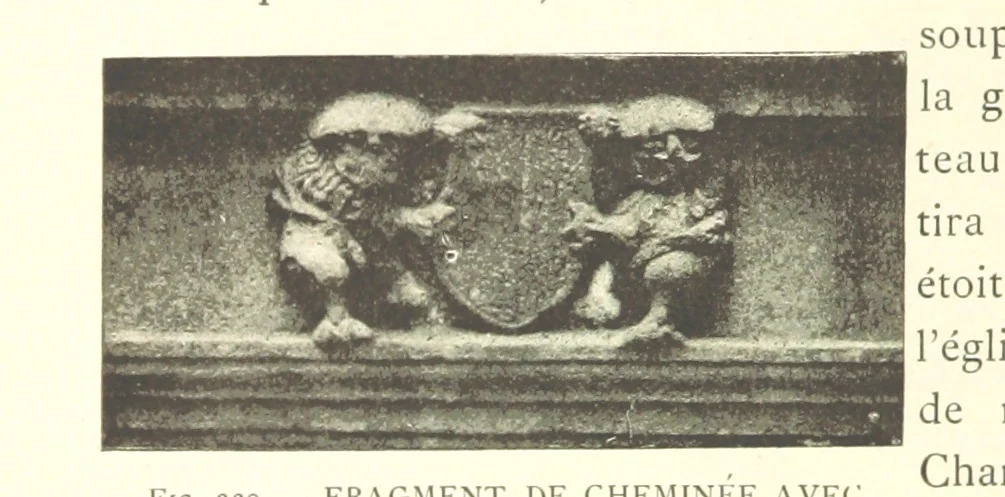 An illustration from Histoire de Saint-Chamond et de la seigneurie de Jarez depuis les temps les plus reculés jusqu'à nos jours, 1890, leaf 530