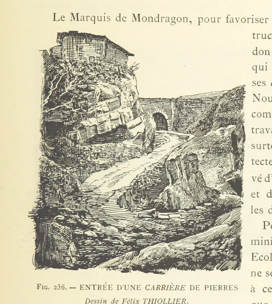 An illustration from Histoire de Saint-Chamond et de la seigneurie de Jarez depuis les temps les plus reculés jusqu'à nos jours, 1890, leaf 539