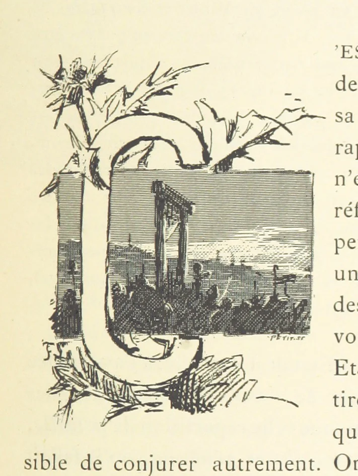 An illustration from Histoire de Saint-Chamond et de la seigneurie de Jarez depuis les temps les plus reculés jusqu'à nos jours, 1890, leaf 543