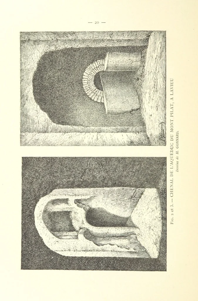 An illustration from Histoire de Saint-Chamond et de la seigneurie de Jarez depuis les temps les plus reculés jusqu'à nos jours, 1890, leaf 56