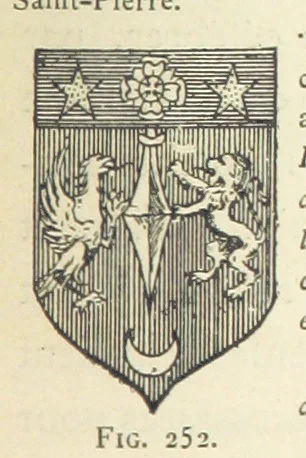 An illustration from Histoire de Saint-Chamond et de la seigneurie de Jarez depuis les temps les plus reculés jusqu'à nos jours, 1890, leaf 567