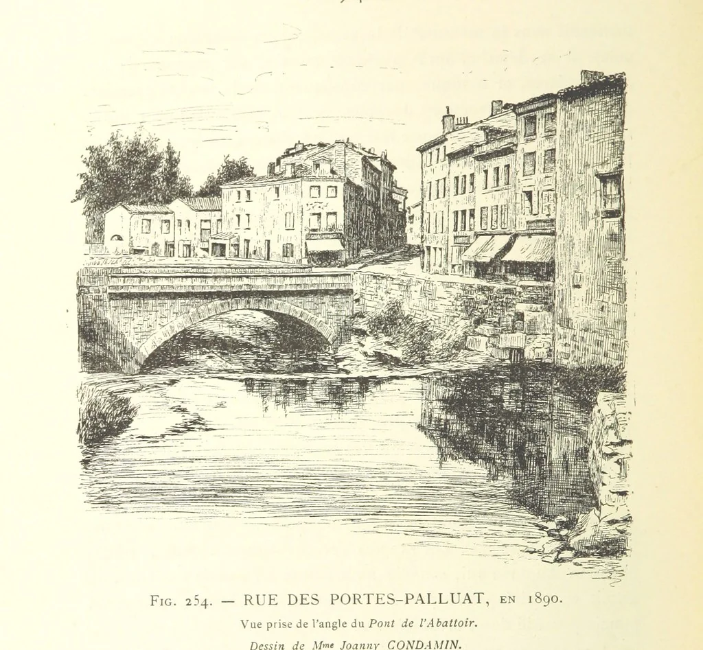 An illustration from Histoire de Saint-Chamond et de la seigneurie de Jarez depuis les temps les plus reculés jusqu'à nos jours, 1890, leaf 568