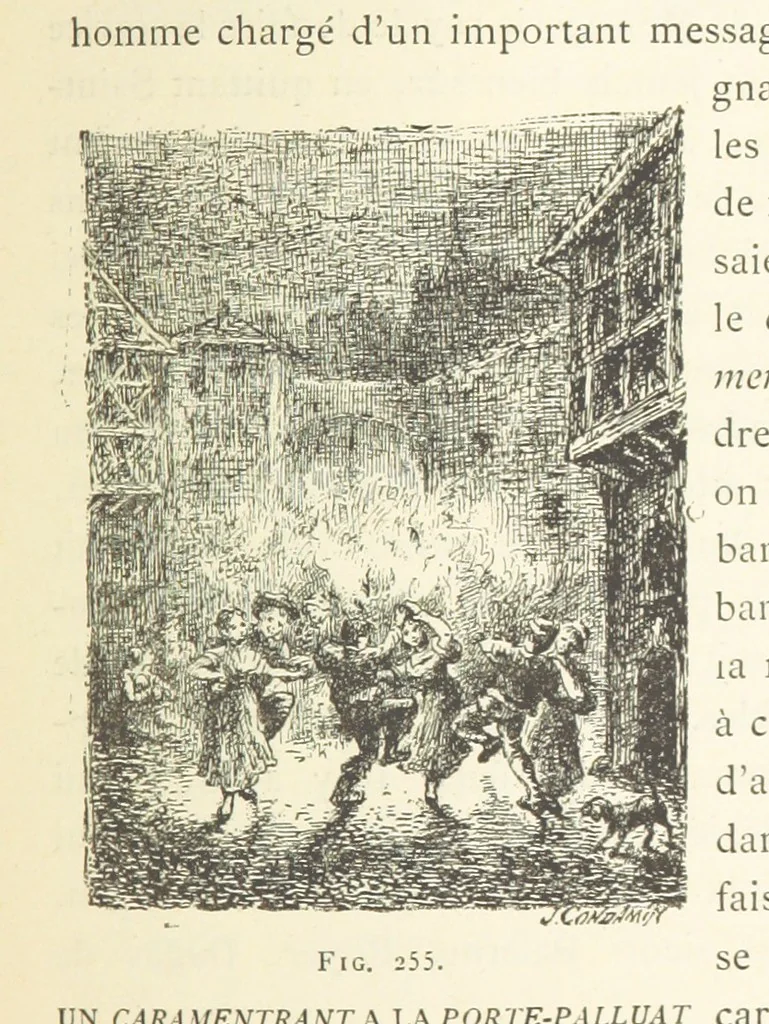 An illustration from Histoire de Saint-Chamond et de la seigneurie de Jarez depuis les temps les plus reculés jusqu'à nos jours, 1890, leaf 569