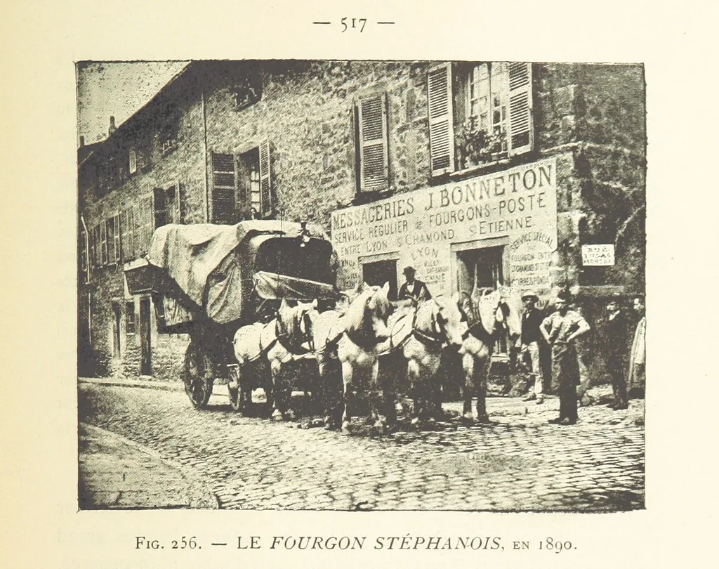 An illustration from Histoire de Saint-Chamond et de la seigneurie de Jarez depuis les temps les plus reculés jusqu'à nos jours, 1890, leaf 571