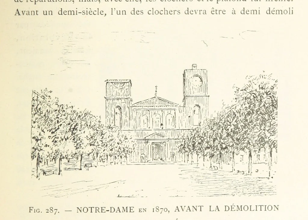 An illustration from Histoire de Saint-Chamond et de la seigneurie de Jarez depuis les temps les plus reculés jusqu'à nos jours, 1890, leaf 589