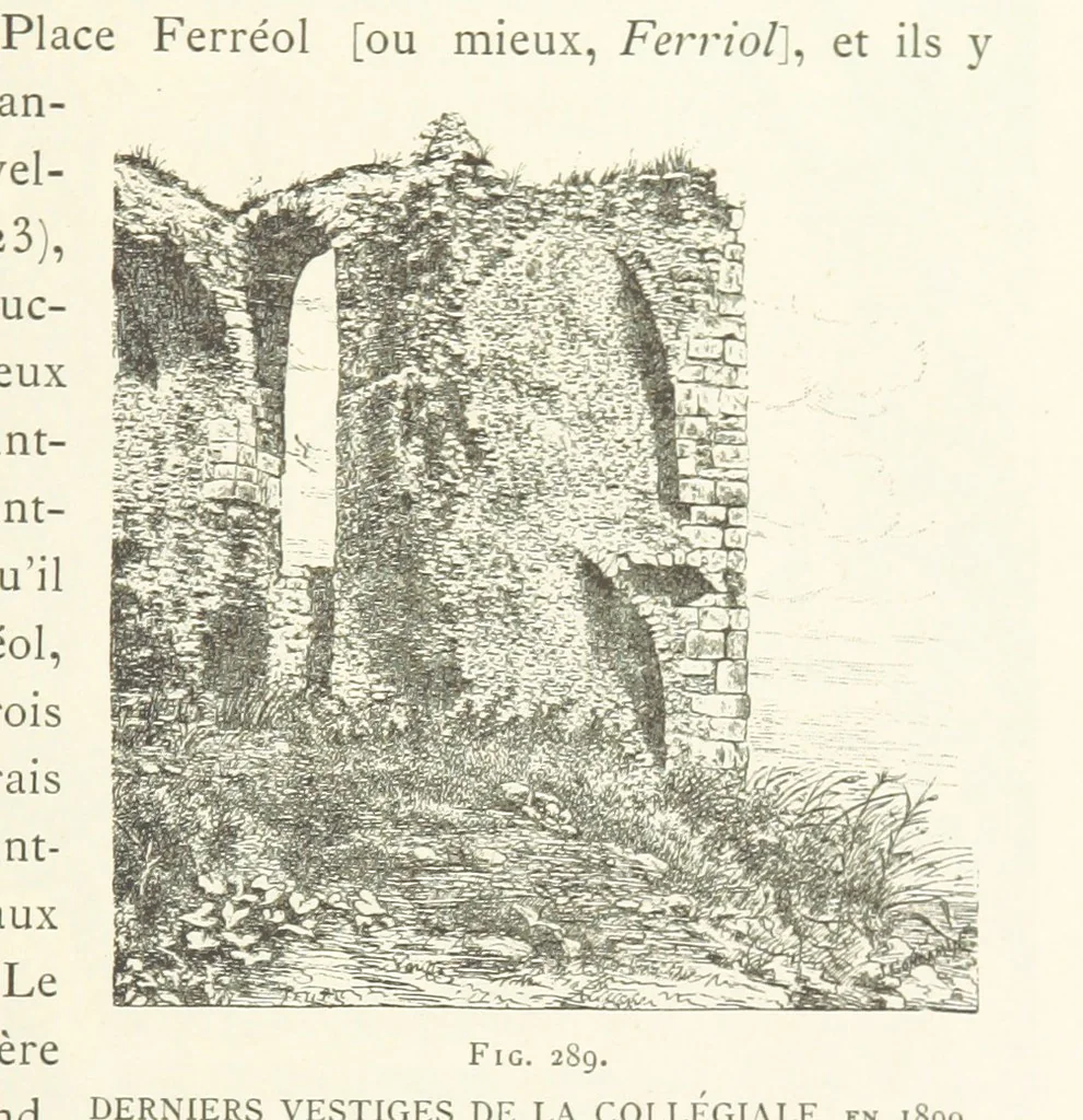 An illustration from Histoire de Saint-Chamond et de la seigneurie de Jarez depuis les temps les plus reculés jusqu'à nos jours, 1890, leaf 591