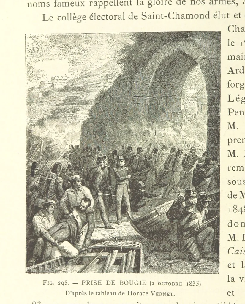 An illustration from Histoire de Saint-Chamond et de la seigneurie de Jarez depuis les temps les plus reculés jusqu'à nos jours, 1890, leaf 600