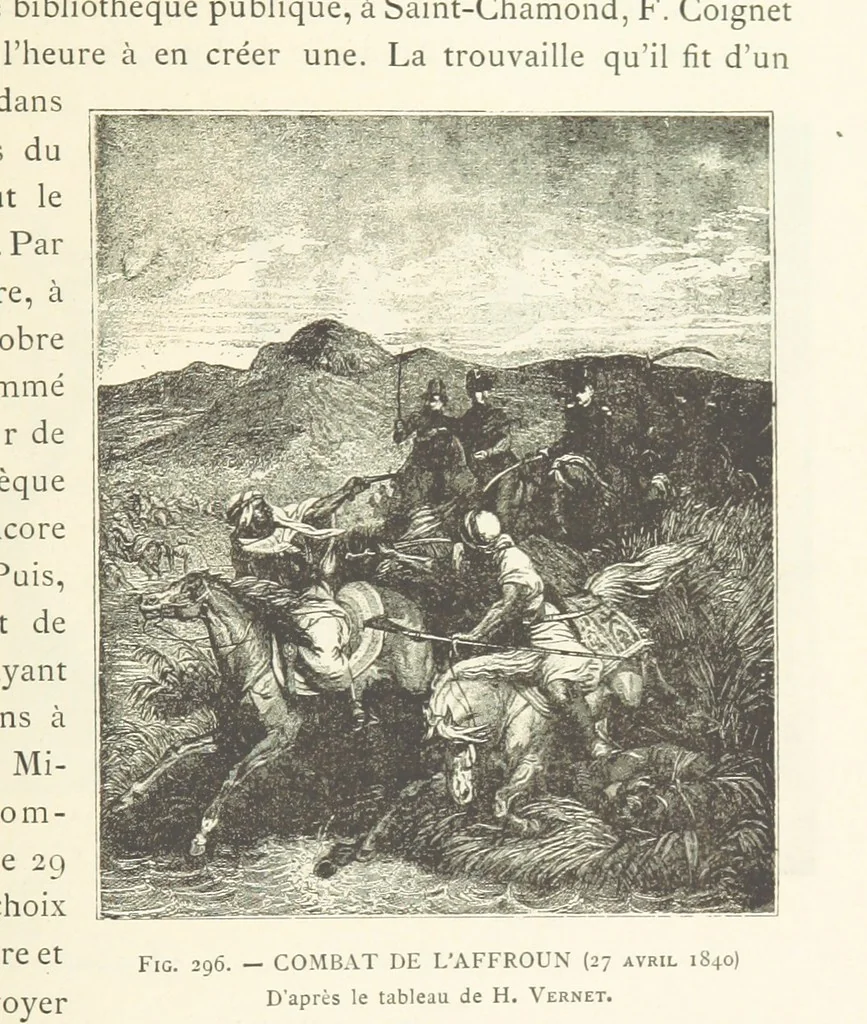 An illustration from Histoire de Saint-Chamond et de la seigneurie de Jarez depuis les temps les plus reculés jusqu'à nos jours, 1890, leaf 601