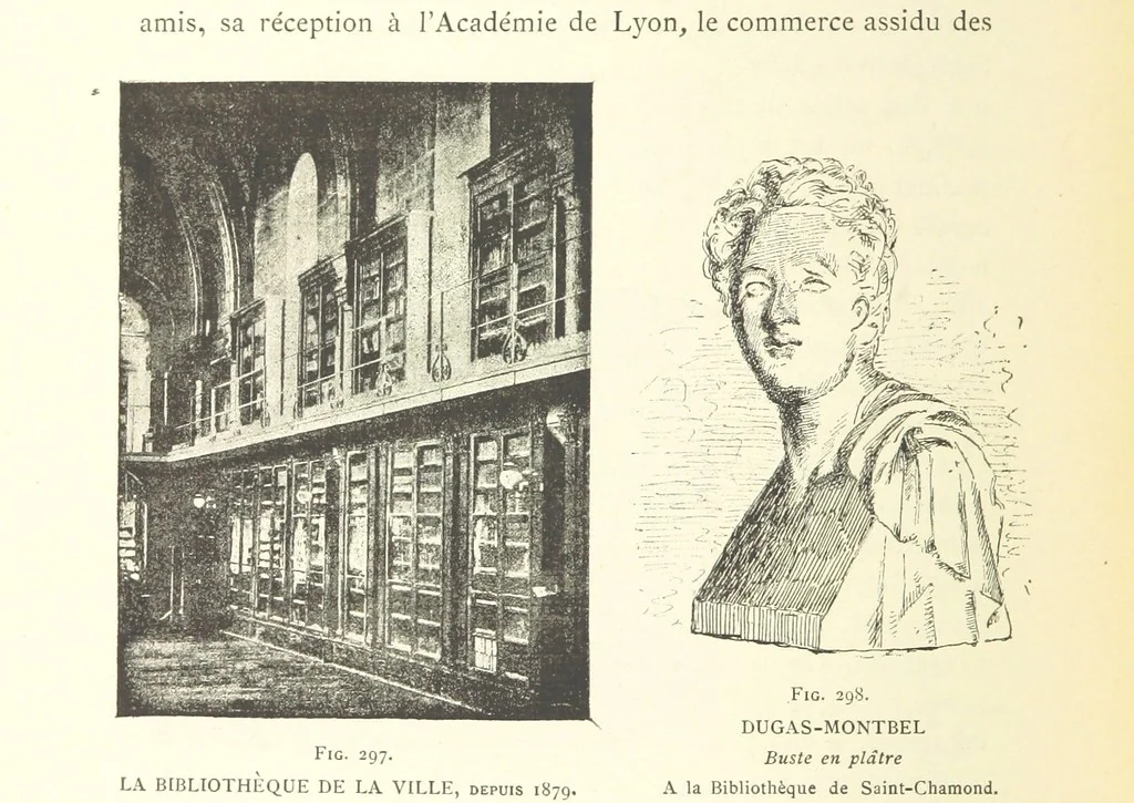 An illustration from Histoire de Saint-Chamond et de la seigneurie de Jarez depuis les temps les plus reculés jusqu'à nos jours, 1890, leaf 602