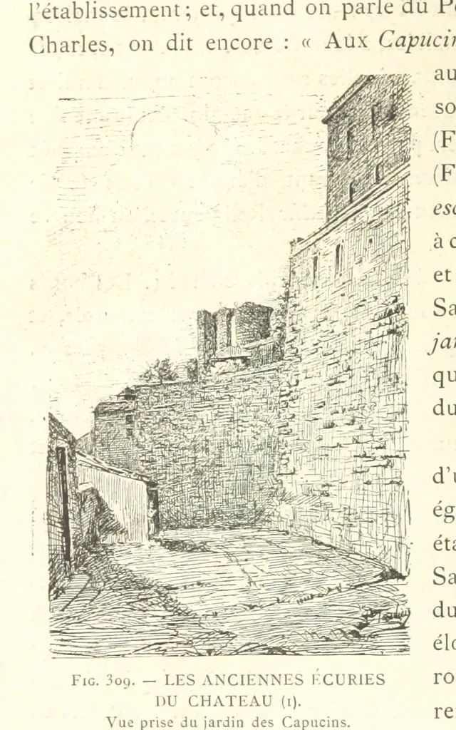 An illustration from Histoire de Saint-Chamond et de la seigneurie de Jarez depuis les temps les plus reculés jusqu'à nos jours, 1890, leaf 616