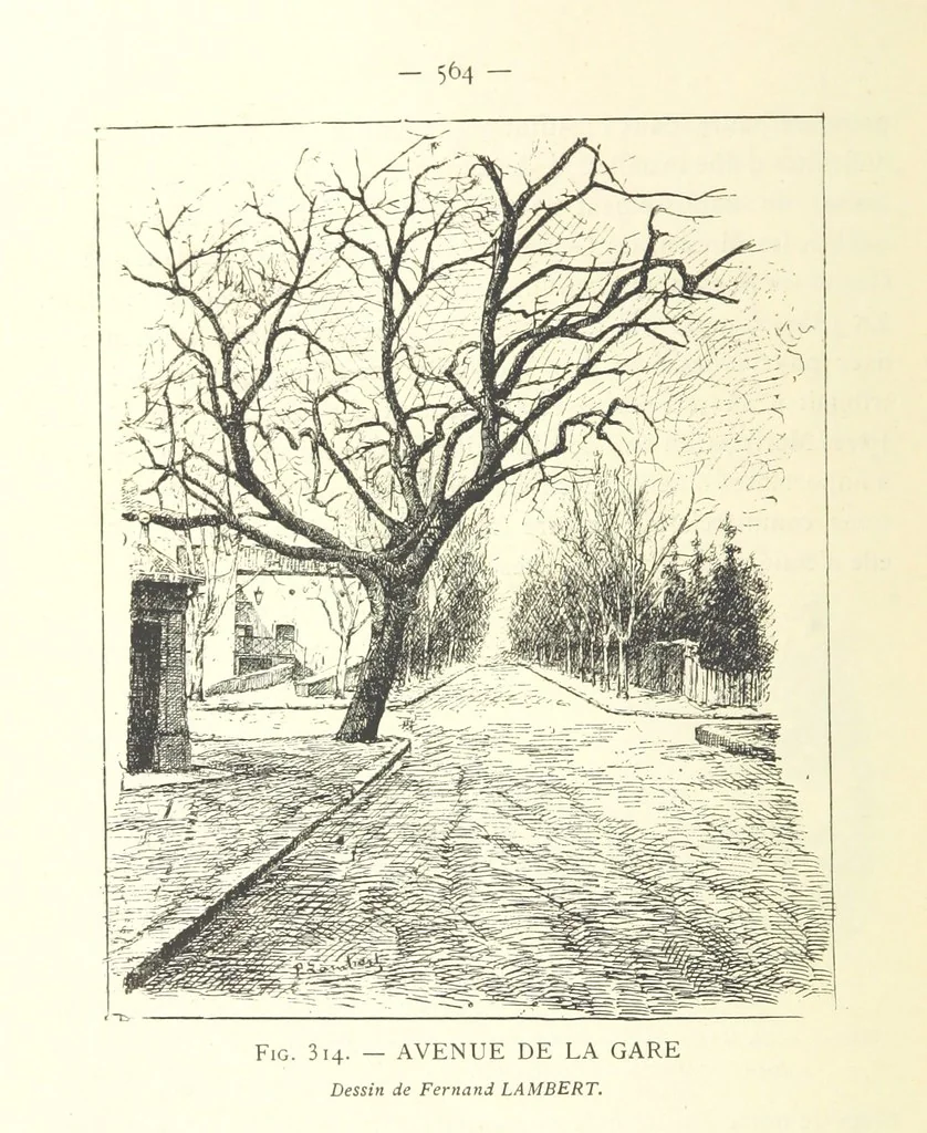 An illustration from Histoire de Saint-Chamond et de la seigneurie de Jarez depuis les temps les plus reculés jusqu'à nos jours, 1890, leaf 622