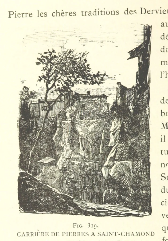 An illustration from Histoire de Saint-Chamond et de la seigneurie de Jarez depuis les temps les plus reculés jusqu'à nos jours, 1890, leaf 626