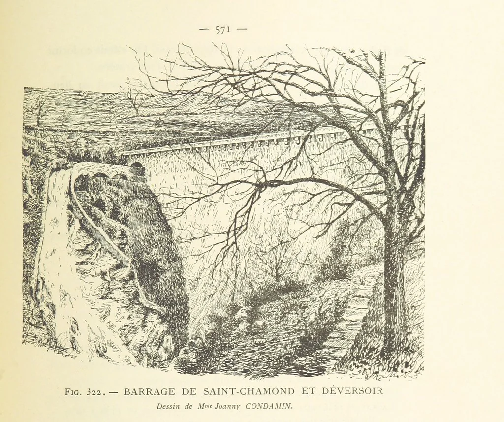 An illustration from Histoire de Saint-Chamond et de la seigneurie de Jarez depuis les temps les plus reculés jusqu'à nos jours, 1890, leaf 629